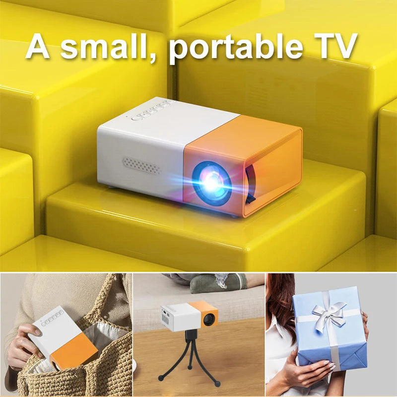 Mini Portable LED Projector